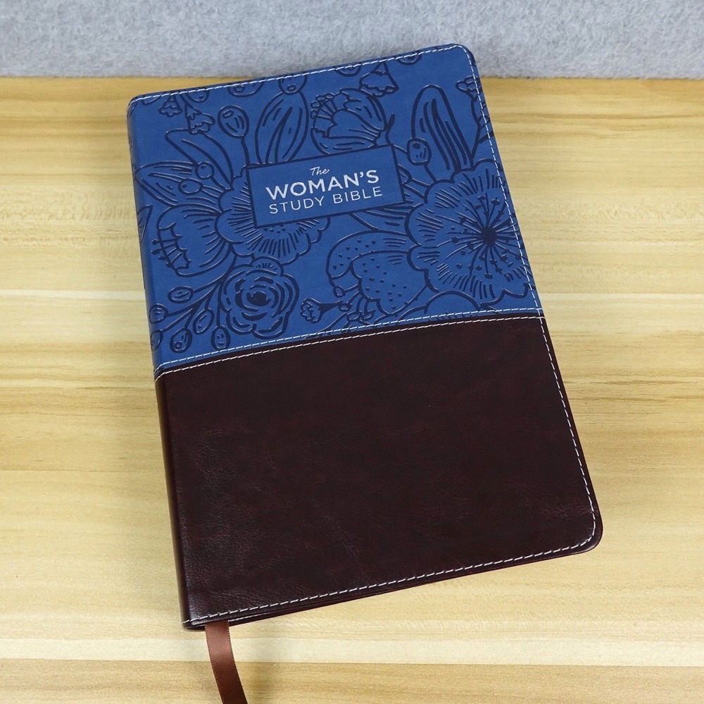 NIV the Woman's Study Bible [Blue/Brown] by Thomas Nelson Imitation Leather